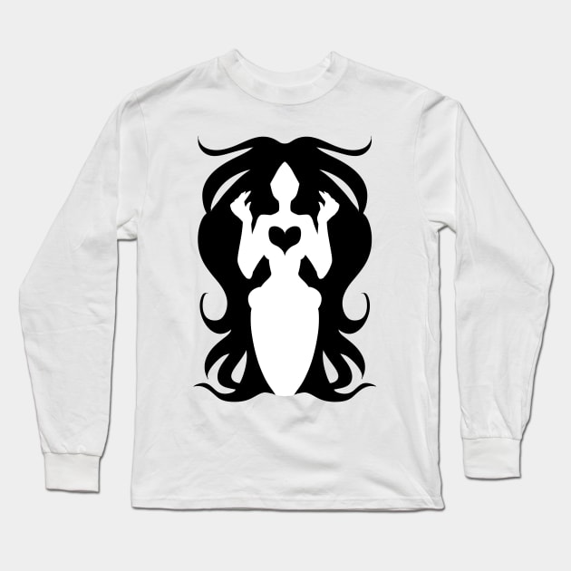 Siren's Heart Long Sleeve T-Shirt by SpotlessEnvy